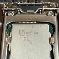 取引中　
マザーボード　CPU メモリ2枚　CPUクーラー セットの画像