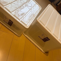 ニトリ収納ケース2個セットの画像
