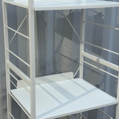 A642◇美品✨ニトリ レンジ台◇家電ラック◇定価11990円◇TA002 57 WHの画像