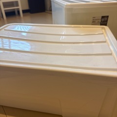 ニトリ収納ケース2個セットの画像