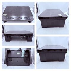 【❗️✨お得なセット販売✨❗️】YAMAZEN 電子レンジ YRB-177（W）＋アイリスオーヤマ 2口IHコンロ IHK-W13S-B（2021年製）の画像