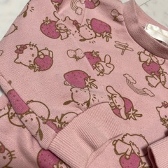 サンリオキャラクターズトレーナー 80サイズの画像