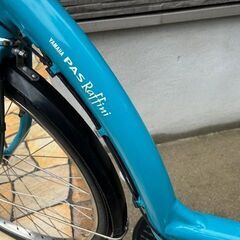 🌈バッテリーほぼ新品！8.9Ah💖YAMAHA　pasパスラフィーニ　子供乗せ　26インチ　電動自転車　中古　電動アシスト自転車の画像