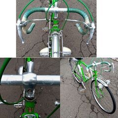 稀少 ブリヂストン ロードマン RM-702 グリーン 520㎜ ドロップハンドル レトロ ロードバイク BRIDGESTONE 自転車 札幌市 中央区 南12条の画像