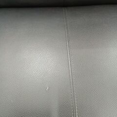 リユースのサカイ栃木店★ジモティ割あり★  ソファー ブラック W130×D72×H75 クリーニング済み TC11398の画像