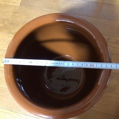 梅干し、漬物容器　丸かめの画像