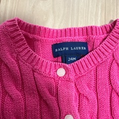 ラルフローレン　　カーディガンの画像