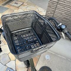 🌈バッテリーほぼ新品！8.9Ah　🌈大カゴ仕様！💘ヤマハ　キスミニ　電動自転車　電動アシスト自転車　20インチ　子供乗せ　10318の画像