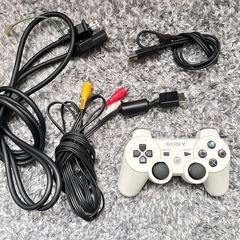 PS3本体（CECHH00／シルバー）コントローラー付き の画像