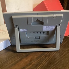 SEIKO radio wave control セイコーのデジタル置き時計の画像