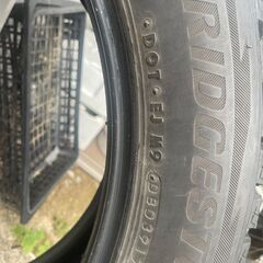 スタットレスタイヤ235/55Ｒ20　４本セット（タイヤのみ）　ICE ZERO Ａ５＆BLIZZAK DM‑V2　　レクサスＲＸ等にの画像