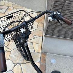 🌈超容量13.2Ah💖　パナソニック　Panasonic　ギュットアニーズ 20インチ　電動自転車　子供乗せ　3人乗り　103110の画像