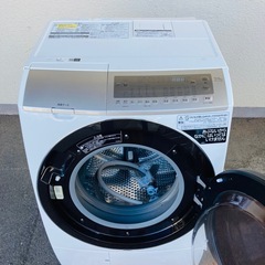 HITACHI 日立　ビックドラム　ドラム式洗濯乾燥機　洗濯11kg 乾燥6kg 右開き BD-SV110GR 2021年製　動作確認済みの画像