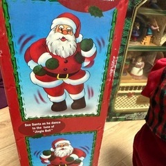 踊るサンタ　ヴィンテージの画像