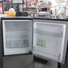 2ドア冷蔵庫 121L 2023年製 ツインバード HR-GJ12 100Lクラス ミラーガラス ブラック ☆ 札幌市 北区 屯田 の画像