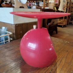 昭和レトロ クボタ はかり キッチンスケール 赤色 2kgまで　/MJ-1301 2Fの画像