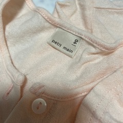 プティマインカーディガン90サイズ2着セットの画像