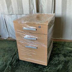 ★先着15名様★ 引き出し付きワゴン　引き出し用の鍵ありの画像