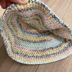 ベビー　どんぐり帽子　ハンドメイド　46センチの画像