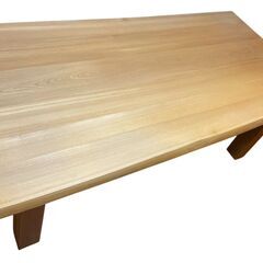 美品 総天然木 1枚物 ダイニングセット 幅180 無垢材 5点セットの画像