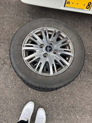 13インチ　軽自動車スタッドレスタイヤホイールせっとセット