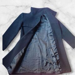 ロングコート 綿50%　韓国製の画像