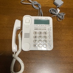 【シャープ　デジタルコードレス電話】の画像