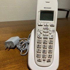 【シャープ　デジタルコードレス電話】の画像