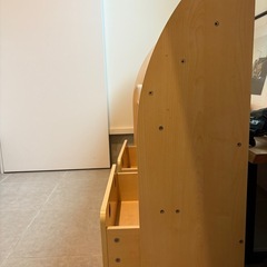 おもちゃ絵本収納ラック　絵本棚の画像