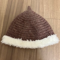 ベビー　どんぐり帽子　ハンドメイド　42センチの画像
