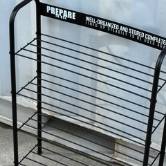 A643◇ニトリ◇シューズラック◇ヘイス◇ブラック◇幅54.8cmの画像