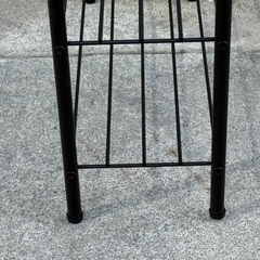 A643◇ニトリ◇シューズラック◇ヘイス◇ブラック◇幅54.8cmの画像