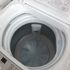 6.0kg 洗濯機 2022年製 AQW-S6M アクア☆ 札幌市 北区 屯田 の画像