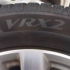 フーガ エルグランド 等スタッドレス 245/50R18 東北6県無料配送対応‼️爆安‼️最終値下げ‼️④ 国産ブリジストン VRX2❗ アルミ付き 国産 タイヤ !!　スタットレスの画像