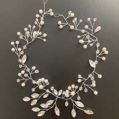 結婚式　ネックレス　アクセサリー　イヤリング　小枝アクセサリーの画像