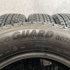 【新品】YOKOHAMA ice GUARD G075 255/60R18 112Q 18インチ スタッドレス 4本 22年製 audi/Q6 e-tron マセラティ/レヴァンテ等　(MTG977)クレジットカード QRコード決済可能の画像