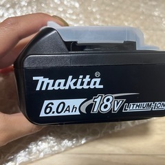 新品　makita 18v6.0Ahの画像