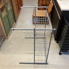 M2510-462 洗濯物ラック 金属製   キズ汚れ有りの画像