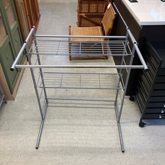 M2510-462 洗濯物ラック 金属製   キズ汚れ有りの画像