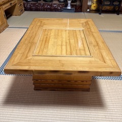 竹が材質の卓上火鉢の画像