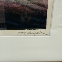 大61 ロカジェル アネモネ 27/200 H−2674 額サイズ タテ60cm ヨコ68cm 版画 花束の画像