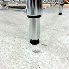 メタルラック 4段 幅90×奥行45×高さ150cm スチールラック 高さ調整可能 棚 札幌 西野店の画像