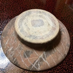 陶器の灰皿の画像