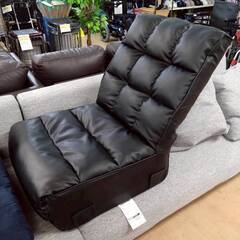 DCM つなげられるソファ F-TSC01 BK 合皮 ブラックの画像