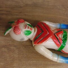 激レア 仮面ライダーX フィギュア ミニソフビ 高さ16cm 昭和 レトロ 珍品 超希少 札幌 手稲の画像