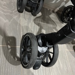 コンビ　スゴカル　4キャス　エアー　エッグショック　HK ライトグレー の画像