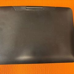 （ジャンク品）ポータブルDVDプレーヤー ブラックの画像