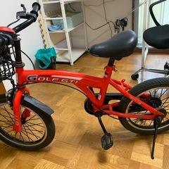 子供用自転車の画像