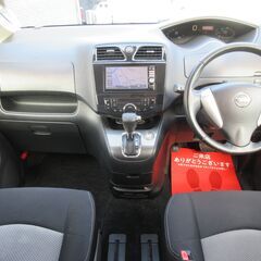 日産　セレナ　ライダー　Ｊパッケージ　★1年保証★ロードサービス付　純正ＳＤナビ　地デジ　バックカメラ　Ｂｌｕｅｔｏｏｔｈ　アルパイン後席モニター　左側パワースライド　クルコン　ＥＴＣ　インテリキー　オートエアコン　オートライト　純正１６ＡＷの画像