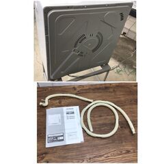409【スタンド付き】2024年製 日立 衣類乾燥機 DE-N50HV 美品 5.0kg ホワイト HITACHIの画像